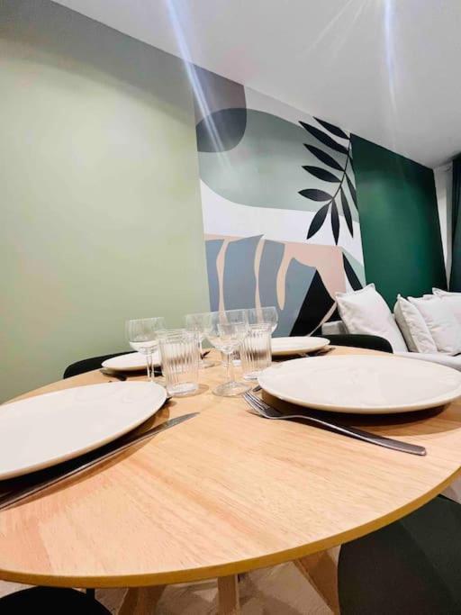 Ferienwohnung Les Orchidees Rouen Exterior foto
